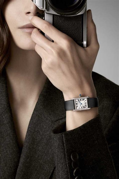 cartier tank for women|cartier tank female.